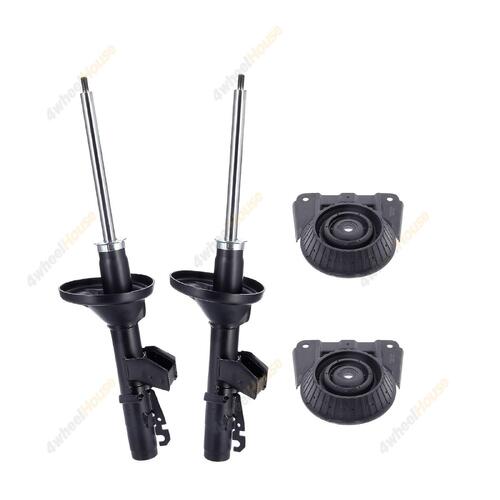 2 x KYB Shock Absorbers Strut Top Mount Kit Rear 335919 KSM9201