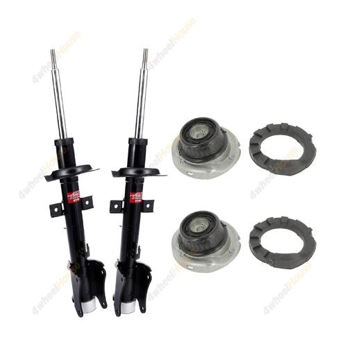 2 x KYB Shock Absorbers Strut Top Mount Kit Rear 339744 KSM6000