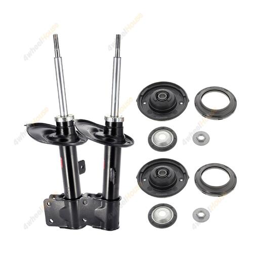 2 x KYB Shock Absorbers Strut Top Mount Kit Front 339807 339806 KSM1923