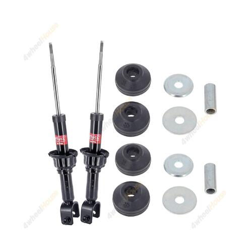 2 x KYB Shock Absorbers Strut Top Mount Kit Rear 341094 KSM5058