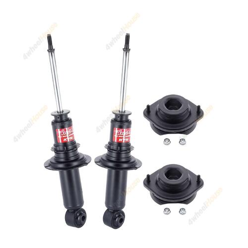 2 x KYB Shock Absorbers Strut Top Mount Kit Rear 341127 KSM5077