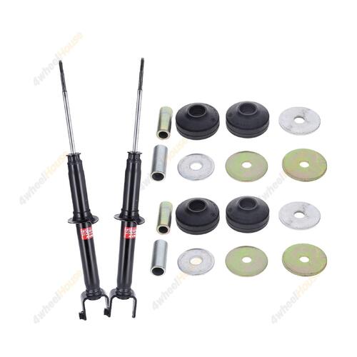 2 x KYB Shock Absorbers Strut Top Mount Kit Rear 341179 KSM5059