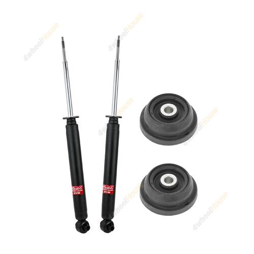 2 x KYB Shock Absorbers Strut Top Mount Kit Rear 341229 KSM9900