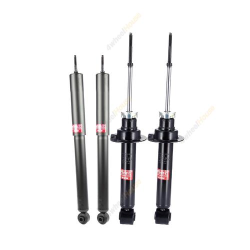 4 x KYB Shock Absorbers Twin Tube Gas-Filled Excel-G Front Rear 341251 344300