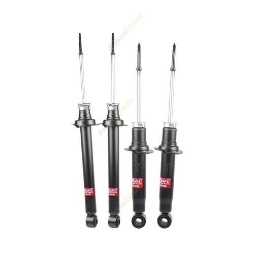 4 x KYB Shock Absorbers Twin Tube Gas-Filled Excel-G Front Rear 341287 341222