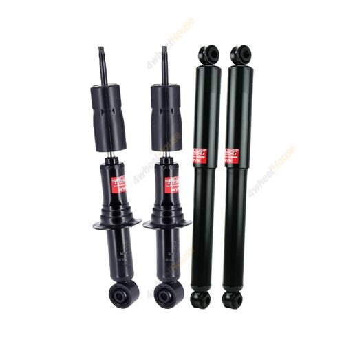 4 x KYB Shock Absorbers Twin Tube Gas-Filled Excel-G Front Rear 341355 349236