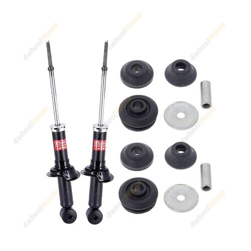 2 x KYB Shock Absorbers Strut Top Mount Kit Rear 341425 KSM5091
