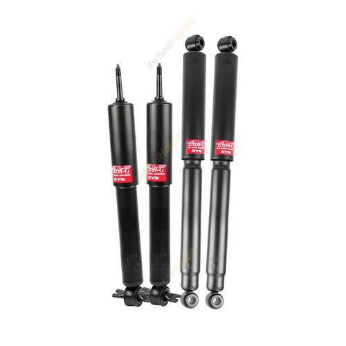4 x KYB Shock Absorbers Twin Tube Gas-Filled Excel-G Front Rear 3430013 344015