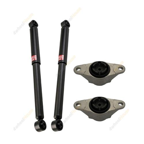 2 x KYB Shock Absorbers Strut Top Mount Kit Rear 3430045 KSM7630