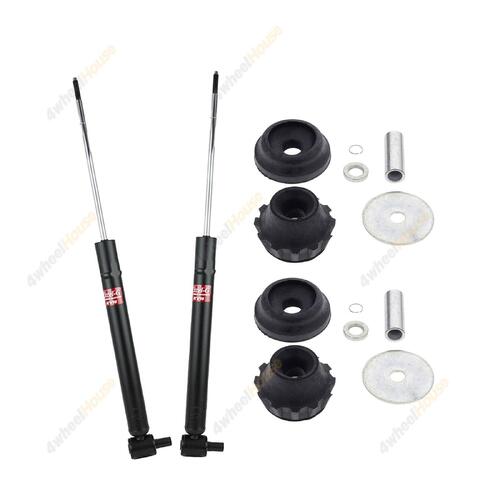 2 x KYB Shock Absorbers Strut Top Mount Kit Rear 343271 KSM5377