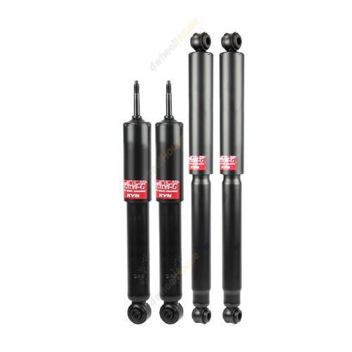 4 x KYB Shock Absorbers Twin Tube Gas-Filled Excel-G Front Rear 343322 344303