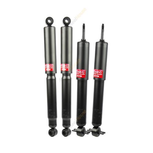 4 x KYB Shock Absorbers Twin Tube Gas-Filled Excel-G Front Rear 343345 344330
