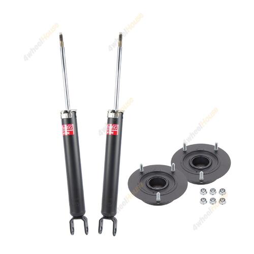 2 x KYB Shock Absorbers Strut Top Mount Kit Rear 349084 KSM7625
