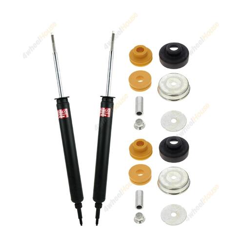 2 x KYB Shock Absorbers Strut Top Mount Kit Rear 349200 KSM5752