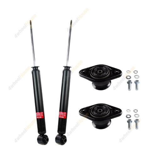 2 x KYB Shock Absorbers Strut Top Mount Kit Rear 349189 KSM5850