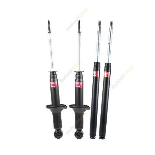 4 x KYB Shock Absorbers Twin Tube Gas-Filled Excel-G Front Rear 363008 341010