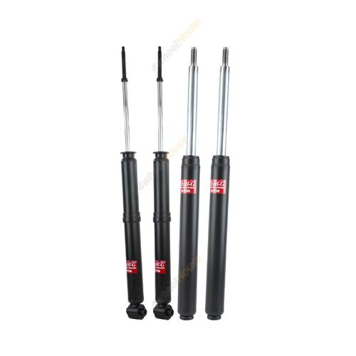 4 x KYB Shock Absorbers Twin Tube Gas-Filled Excel-G Front Rear 365008 341003