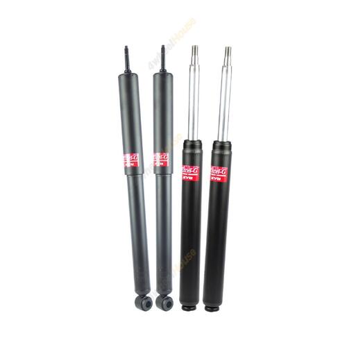 4 x KYB Shock Absorbers Twin Tube Gas-Filled Excel-G Front Rear 365066 343242