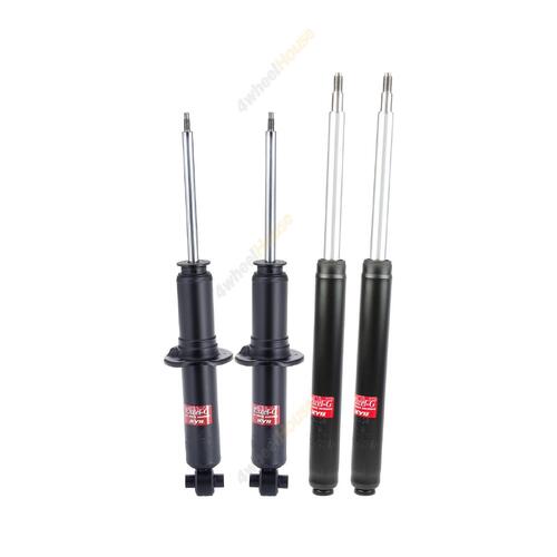 4 x KYB Shock Absorbers Twin Tube Gas-Filled Excel-G Front Rear 366002 341133