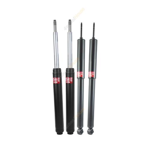 4 x KYB Shock Absorbers Twin Tube Gas-Filled Excel-G Front Rear 366010 343270