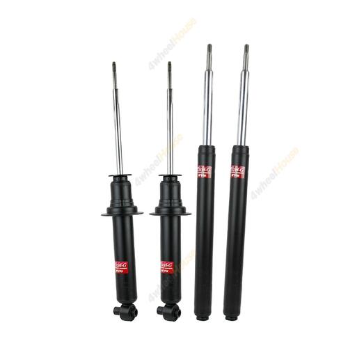 4 x KYB Shock Absorbers Twin Tube Gas-Filled Excel-G Front Rear 366005 341129