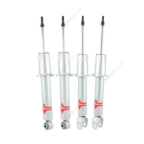 4 x KYB Shock Absorbers Gas-A-Just Gas-Filled Front Rear 551069 551070