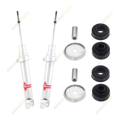 2 x KYB Shock Absorbers Strut Top Mount Kit Front 551115 KSM5620