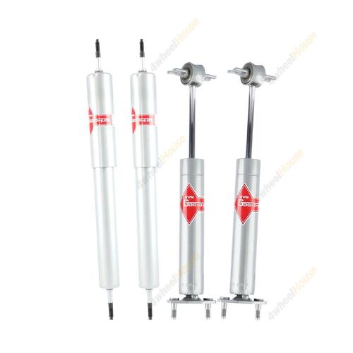 4 x KYB Shock Absorbers Gas-A-Just Gas-Filled Front Rear 553321 554287