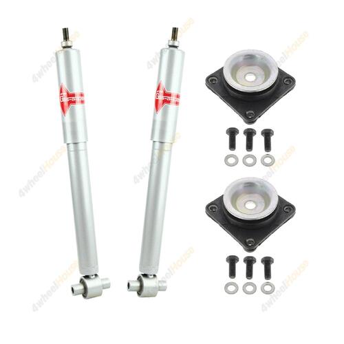 2 x KYB Shock Absorbers Strut Top Mount Kit Rear 553385 KSM5493