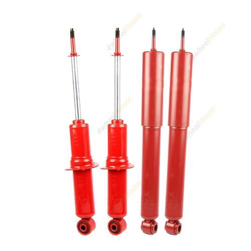 4 x KYB Shock Absorbers Skorched 4's Front Rear 841003 845021