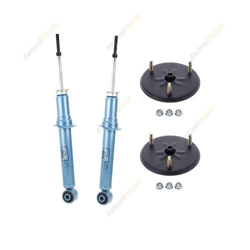 2 x KYB Shock Absorbers Strut Top Mount Kit Front NSF9107 KSM5205