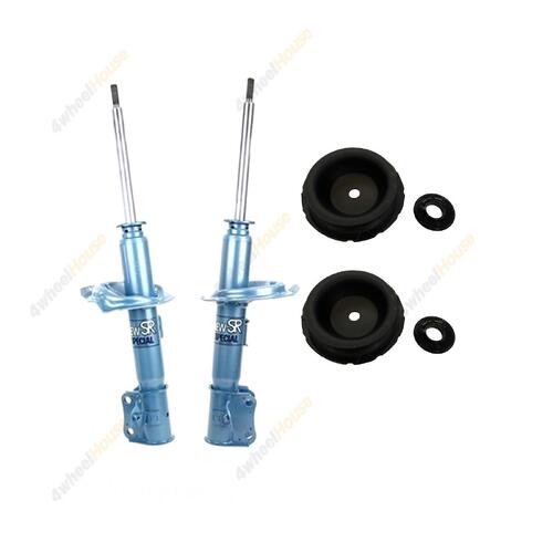 2 x KYB Shock Absorbers Strut Top Mount Kit Front NST5419L NST5419R KSM7174