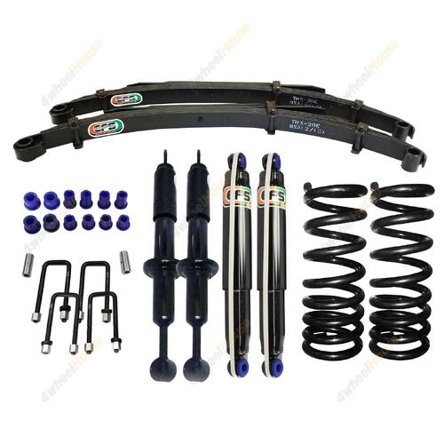 EFS 30mm Elite Shock Strut Coil Leaf Lift Kit for Mitsubishi Triton 4WD MQ 15-18