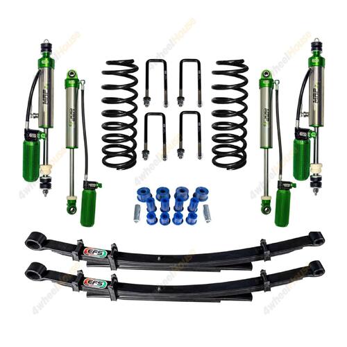 EFS 2" 50mm MRP 2.5 Shock Coil Leaf Lift Kit for Toyota Landcruiser HVDJ76R V8