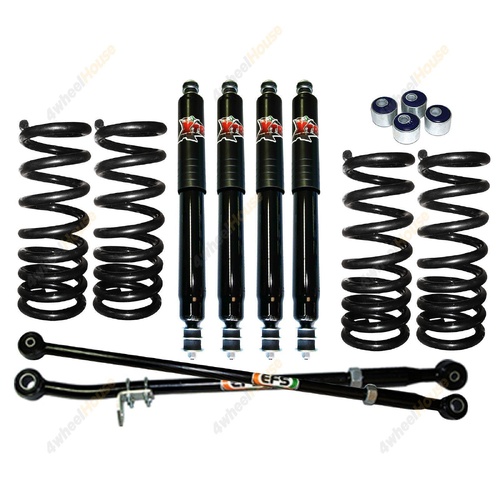 EFS 3" 75mm XTR Shock Coil Lift Kit for Toyota Landcruiser HZJ FZJ 80 105 Auto