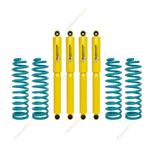 Dobinsons 2" 50mm Gas Shock Coil Lift Kit for Nissan Patrol Y60 GQ Wagon 2.8 4.2