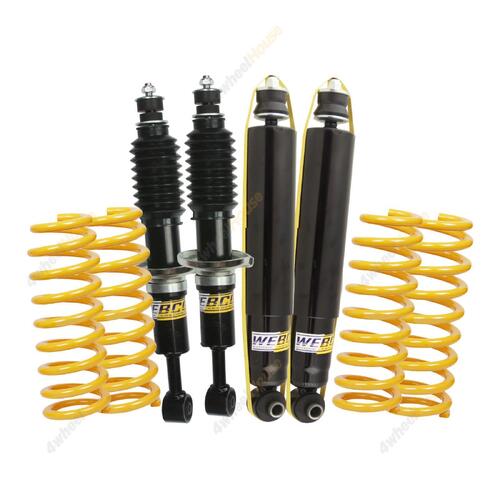 Webco 2" 50mm Foam Cell Shocks Coil Lift Kit for Toyota Landcruiser 200 Ser 0...