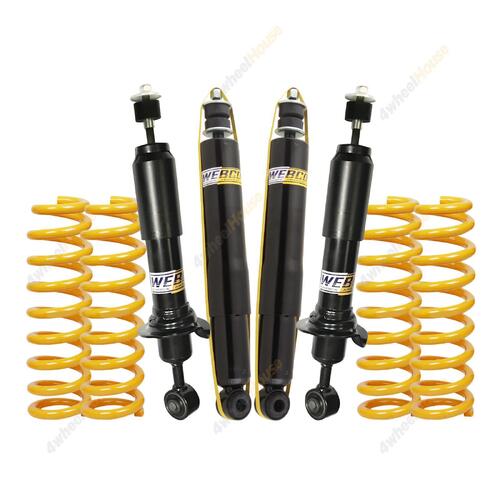 2" 50mm 4Wheelhouse Shocks Coil Lift Kit for Mitsubishi Pajero NM MP NS NT NW
