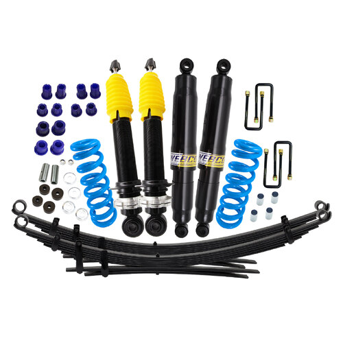2 - 3" Adjustable 4Wheelhouse Shocks Coil Leaf Lift Kit for Isuzu D-Max 12-20