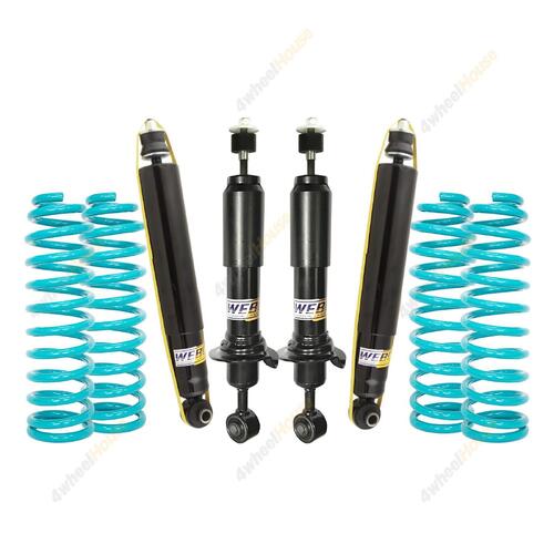 2" 50mm 4Wheelhouse HD Shocks Coil Lift Kit for Mitsubishi Challenger PB PC