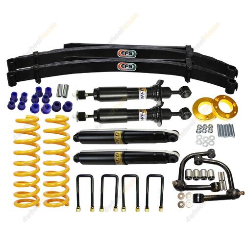 4wheelhouse 3" 75mm Front 2" Rear Shock Coil Leaf Lift Kit for Nissan Navara ...