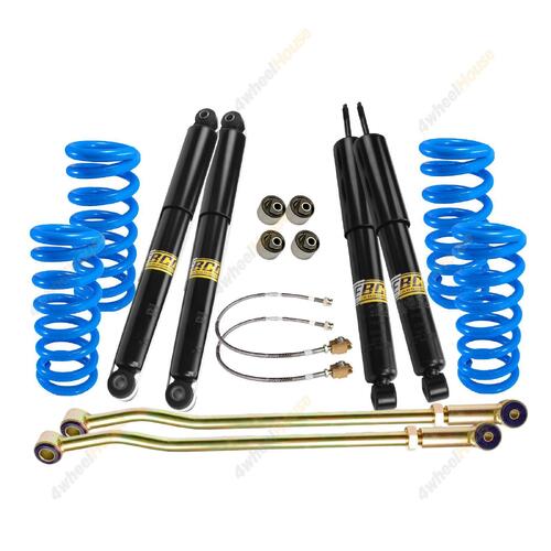 4wheelhouse 3" 75mm Shock Coil Lift Kit for Nissan Patrol GQ GU 1988-2013