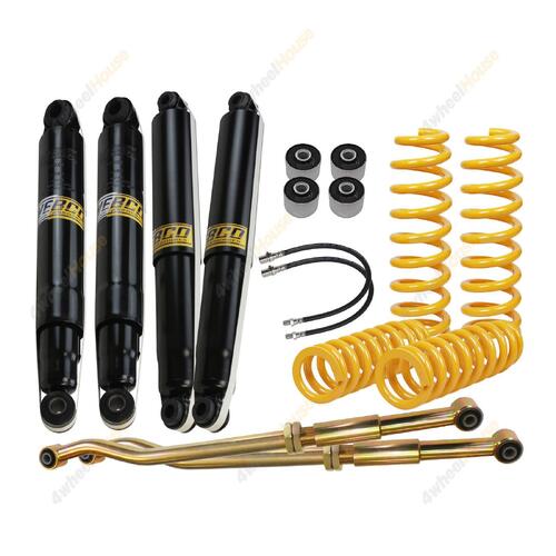 4wheelhouse 3" 75mm Shock Coil Lift Kit for Nissan Patrol GQ GU 88-On
