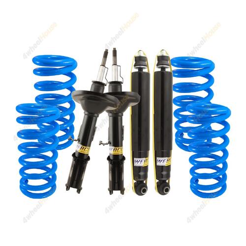 2" 50mm 4Wheelhouse Shocks Coil Lift Kit for Nissan Pathfinder R50 95-99