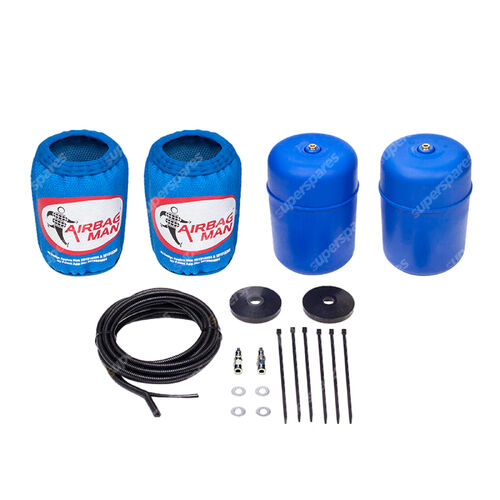 Airbag Man Air Suspension Coil Springs Helper Kit High Pressure Rear CR5049HP