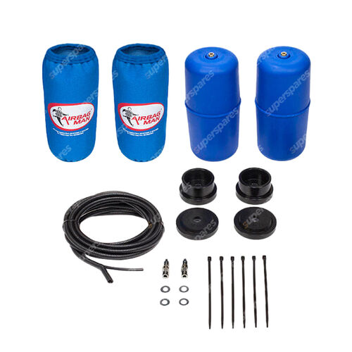 Airbag Man 40-50mm Raised Air Suspension Coil Springs Helper Kit High Pressur...