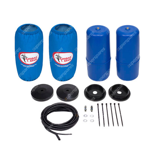 Airbag Man 75mm Raised Air Suspension Coil Springs Helper Kit Rear CR5146