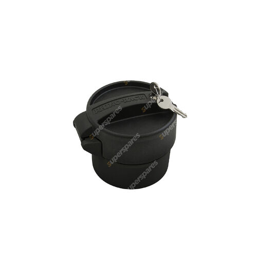 2 pcs of Rhino Rack Black Conduit Locking End Caps 100mm/3.9inches