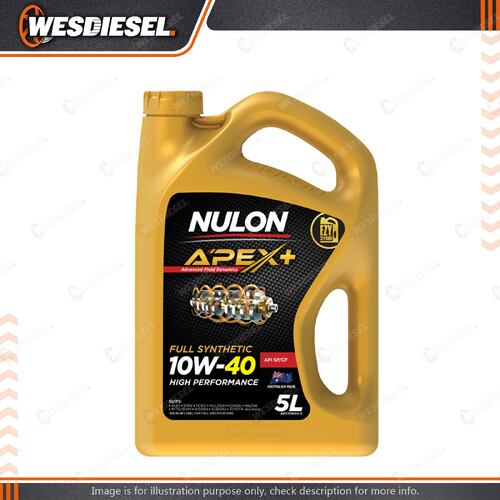 Nulon APEX+ 10W-40 High Performance Engine Oil 5L SYN10W40-5 Upgrade APX10W40-5