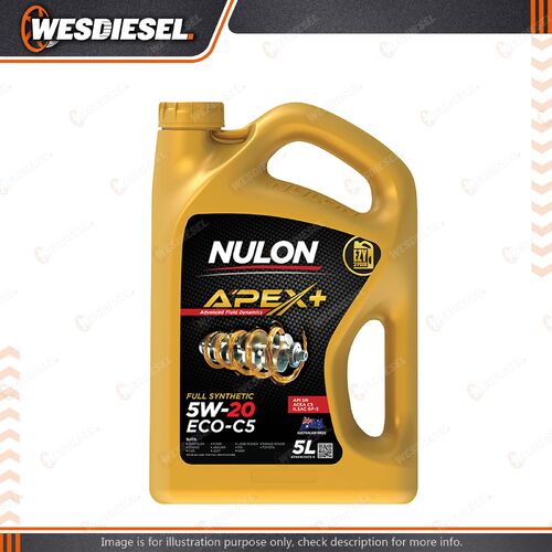 Nulon APEX+ Full Synthetic 5W-20 ECO-C5 Engine Oil 5L APX5W20C5-5